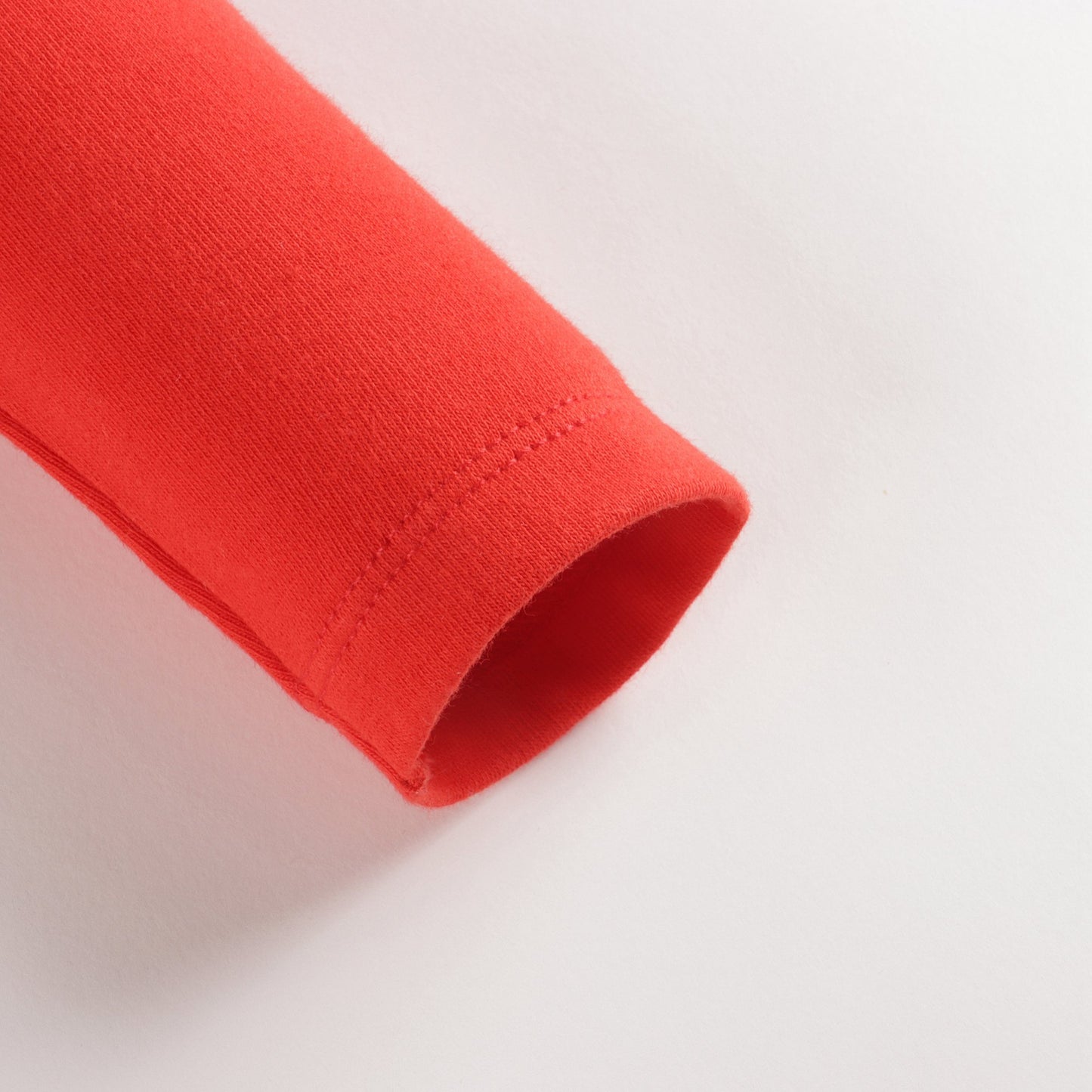 婴儿红色棉连体衣套装