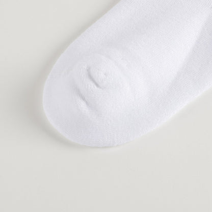 Boys & Girls White Cotton Socks