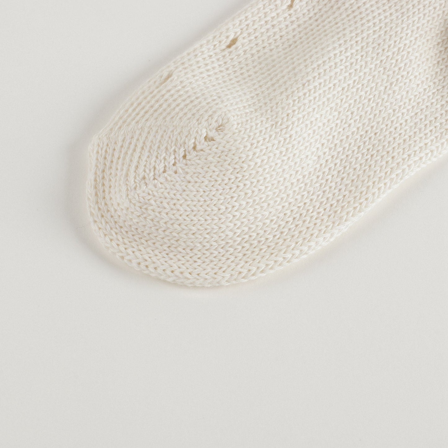 Girls White GG Cotton Short Socks