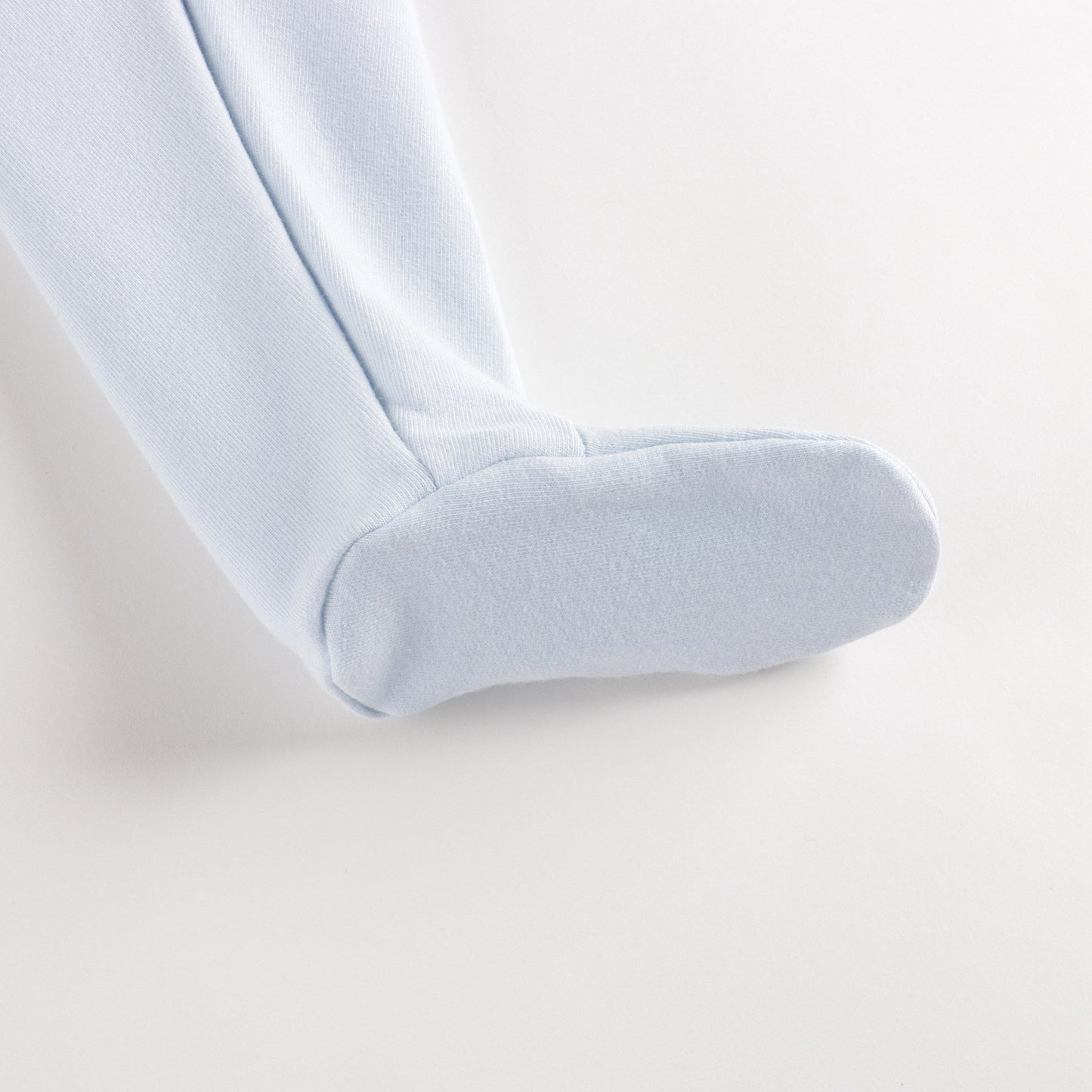 男婴蓝色棉连体衣套装