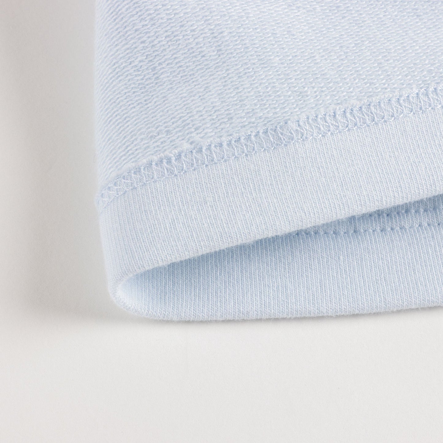 男婴蓝色棉连体衣套装