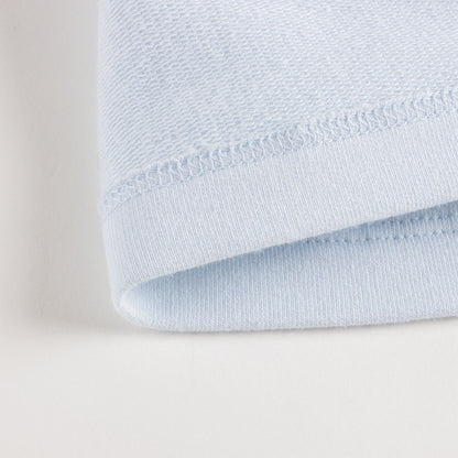 男婴蓝色棉连体衣套装