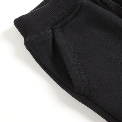 Girls Black Cotton Pants