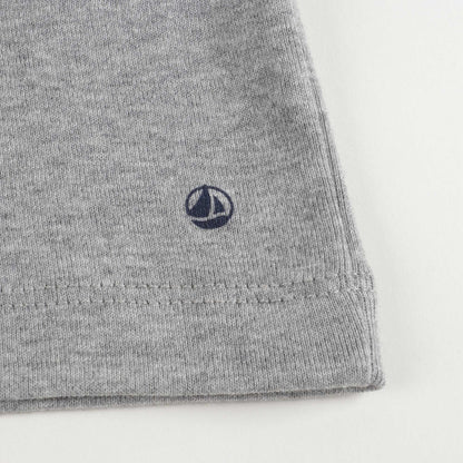 Girls Grey Cotton Turtleneck