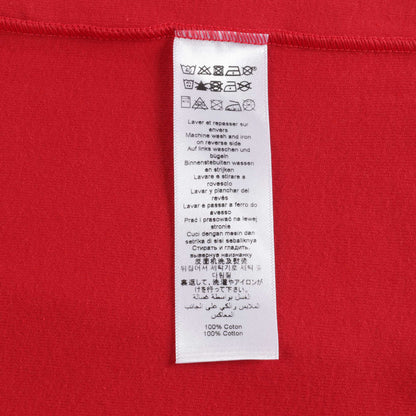 Girls Red Cotton Turtleneck