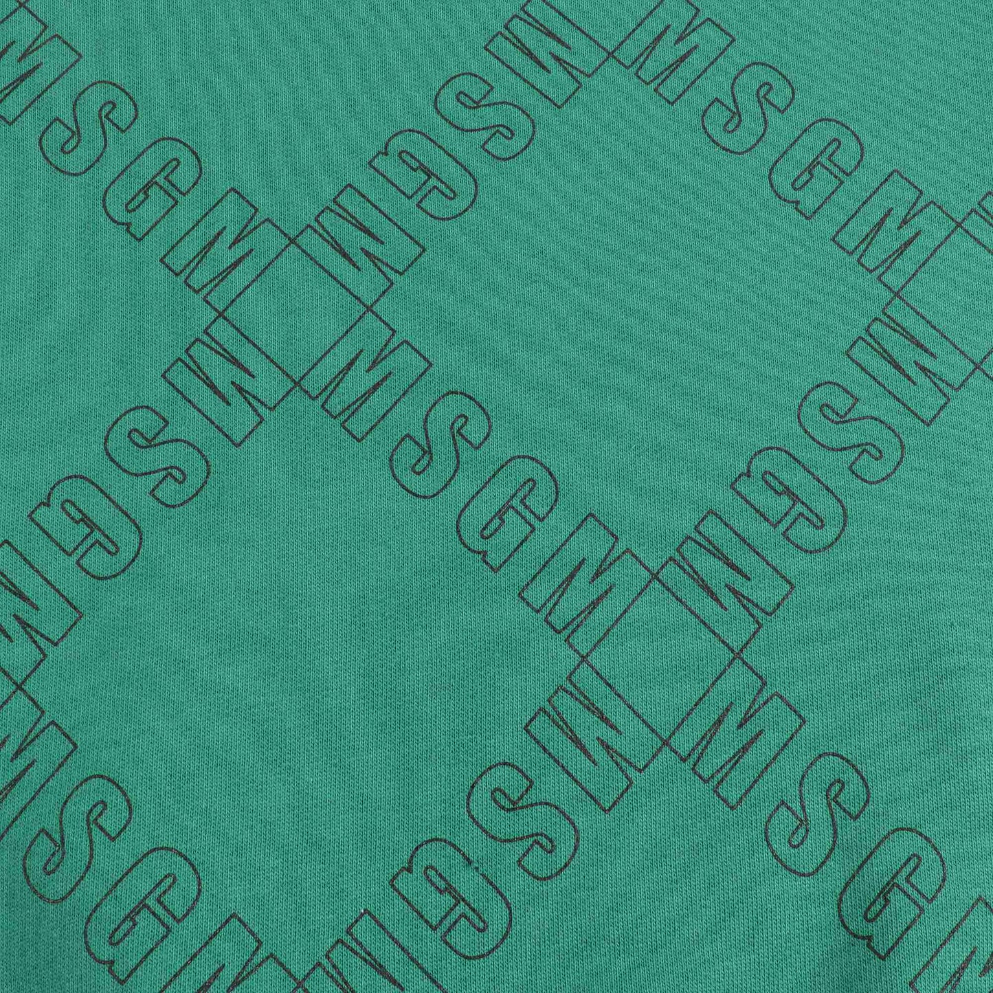 Boys Green Cotton Sweatshirt