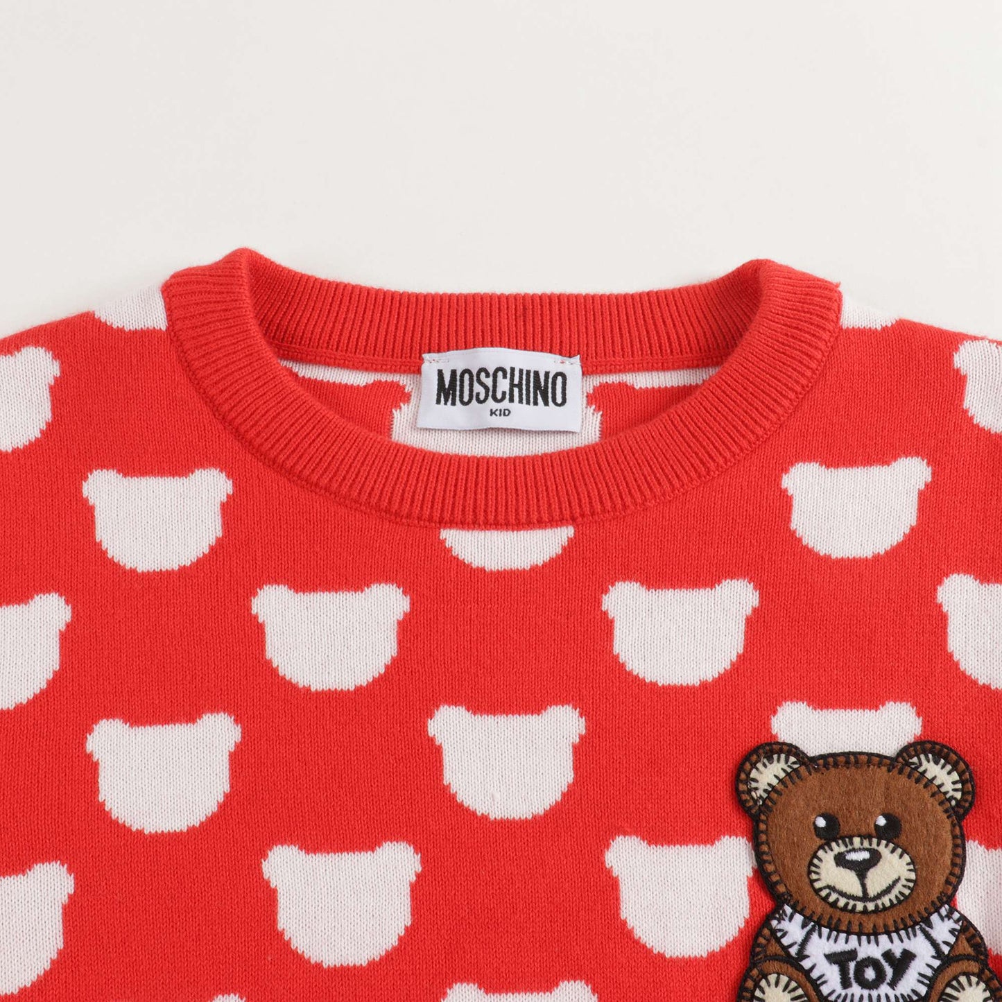 Boys & Girls Red Cloud Cotton Sweatshirt