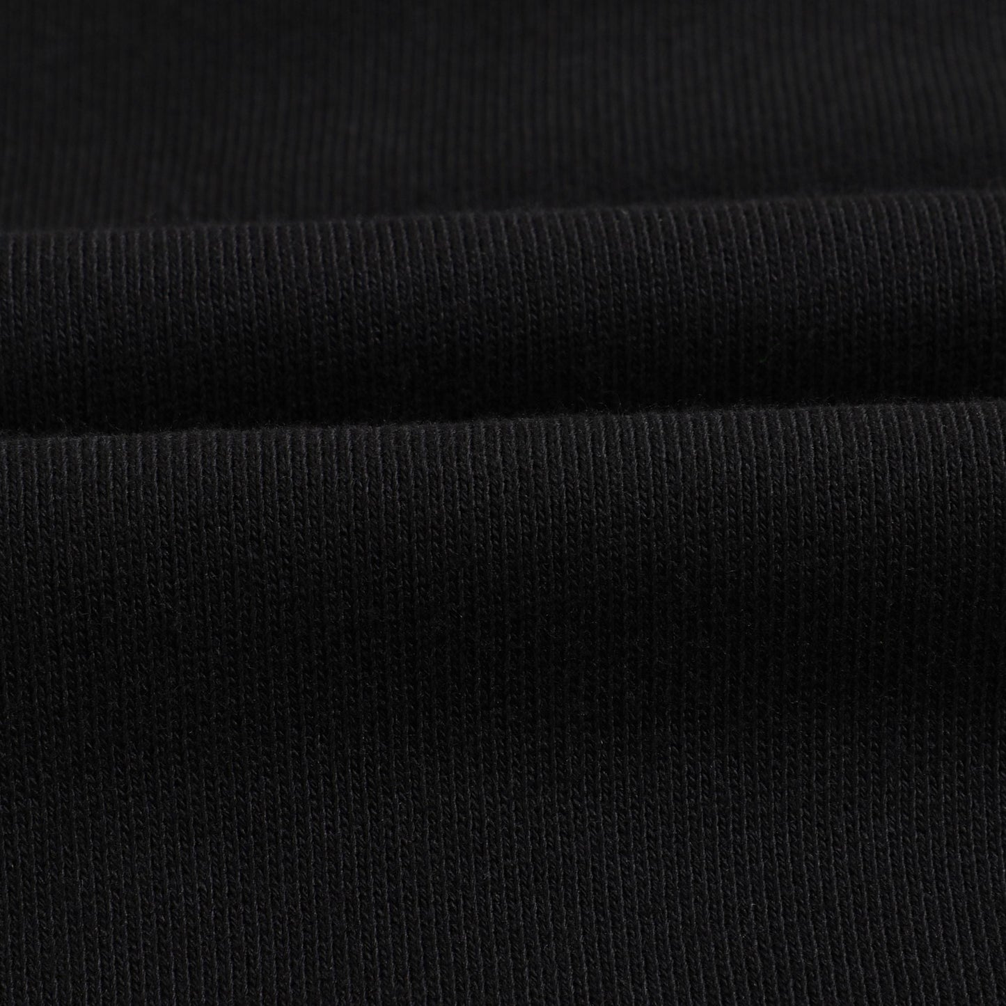 Girls Black Logo Cotton Hoodie