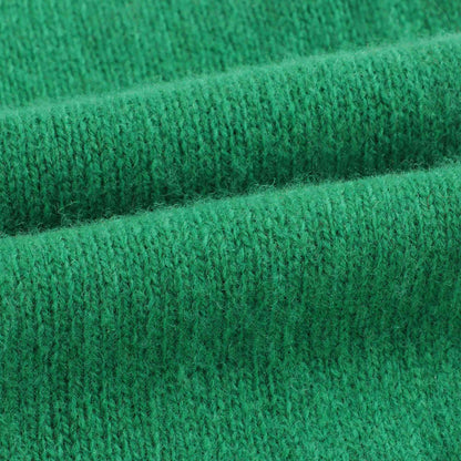 儿童绿色羊毛围巾