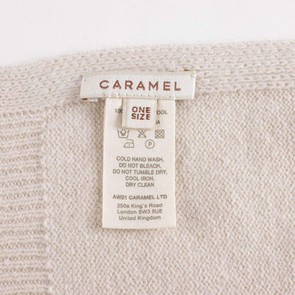 儿童绿色羊毛围巾