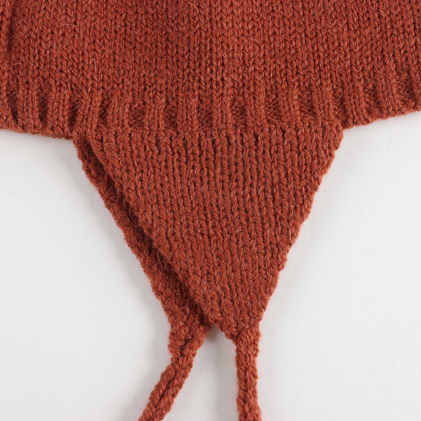 婴儿童焦糖色针织帽