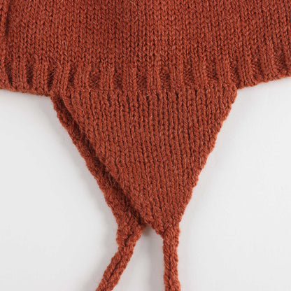 婴儿童焦糖色针织帽