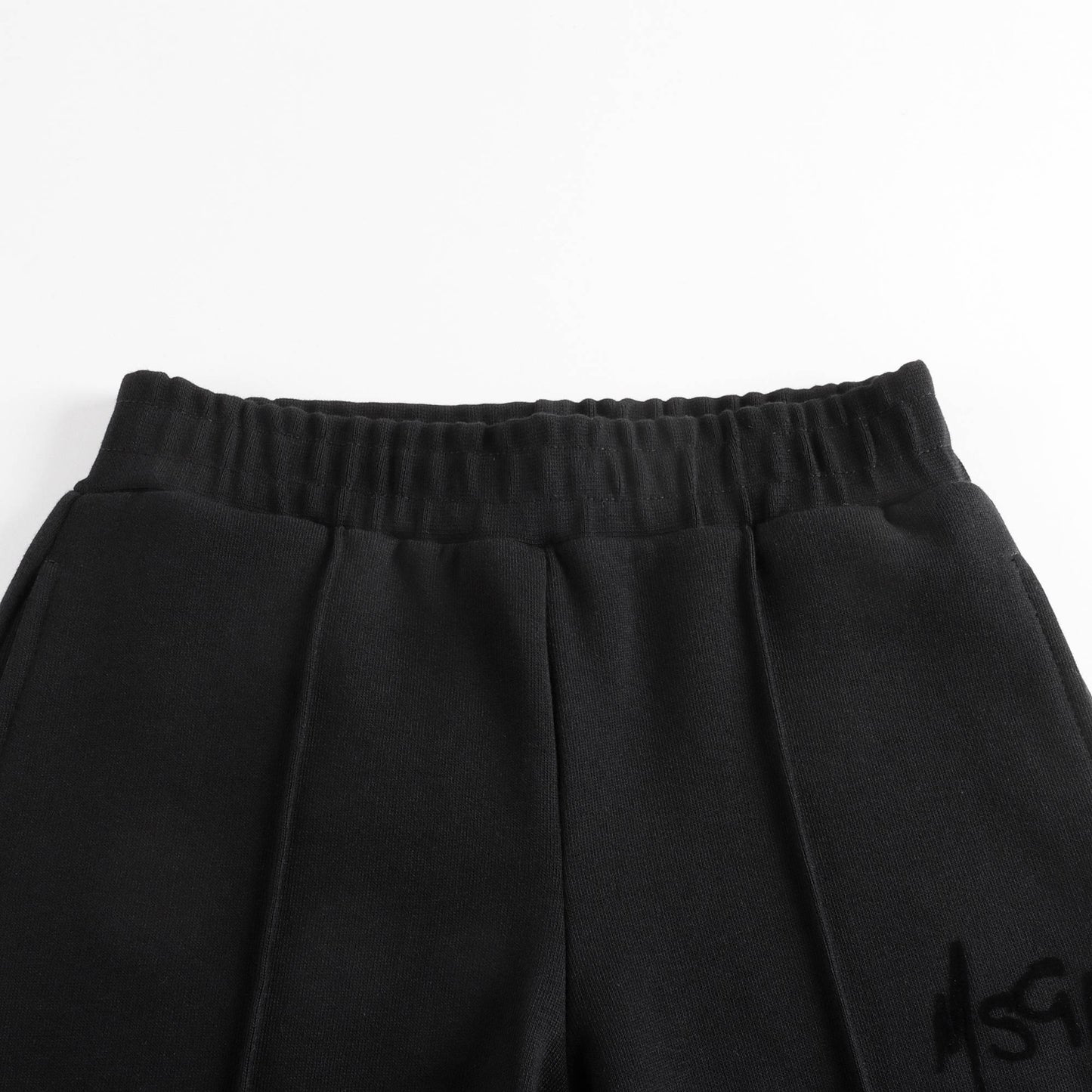 女童黑色棉长裤