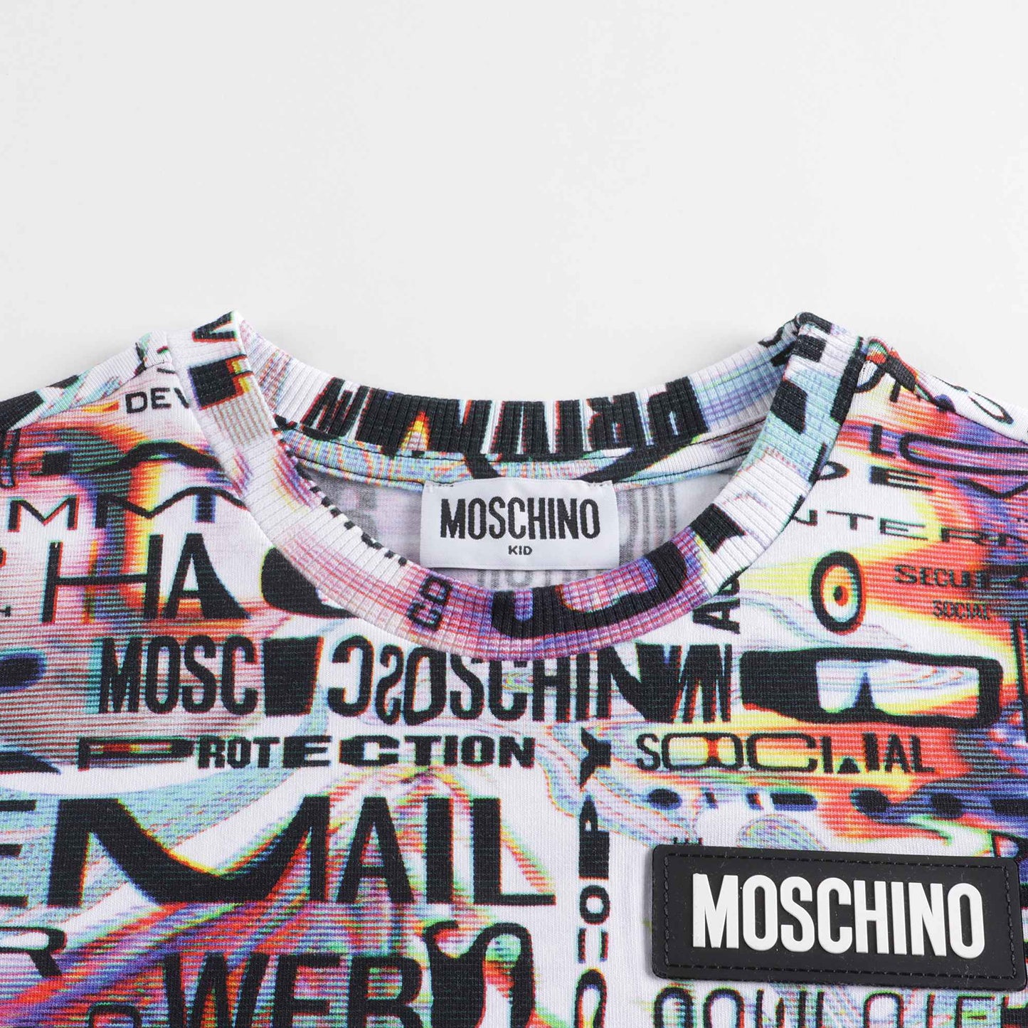 男童彩色Logo棉T恤