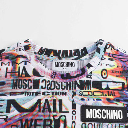 男童彩色Logo棉T恤