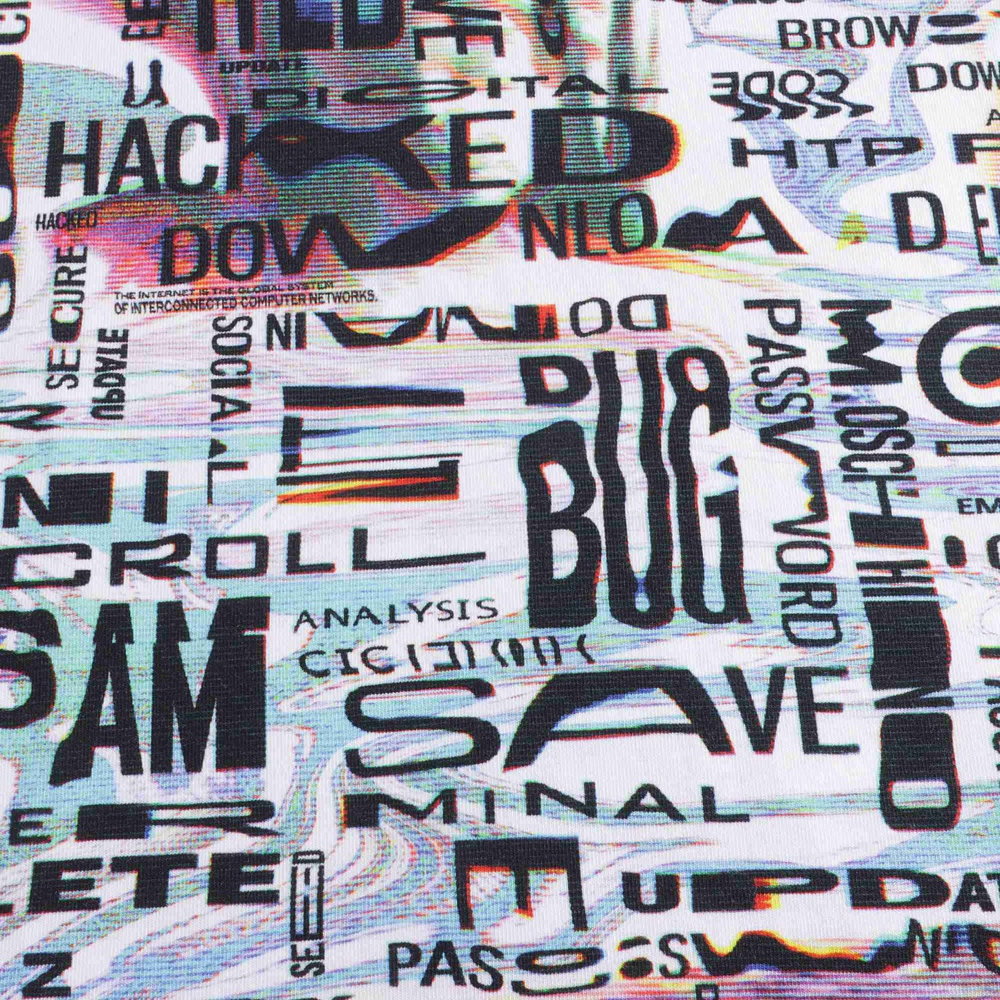 男童彩色Logo棉T恤