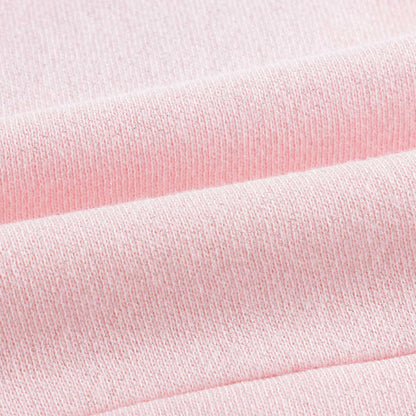 女婴粉色Logo棉卫衣