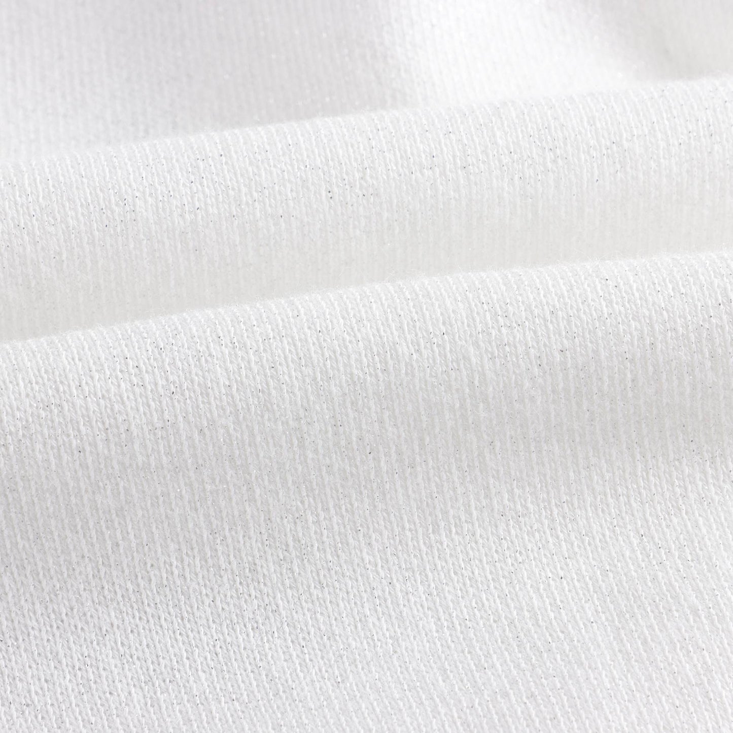 女童白色Logo棉卫衣