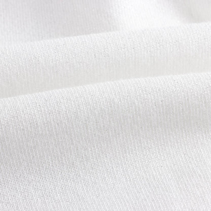 女童白色Logo棉卫衣