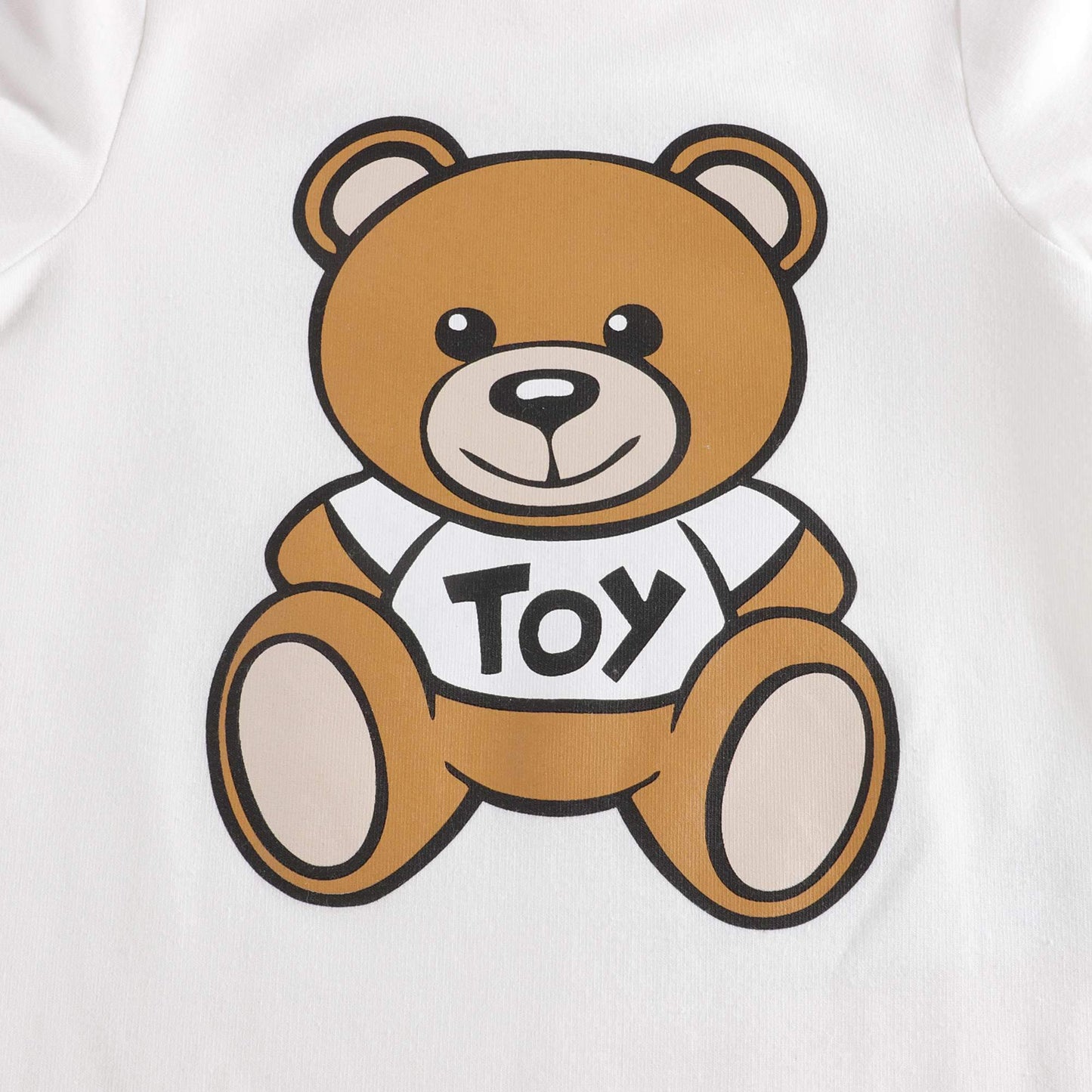 婴儿白色棉连体衣