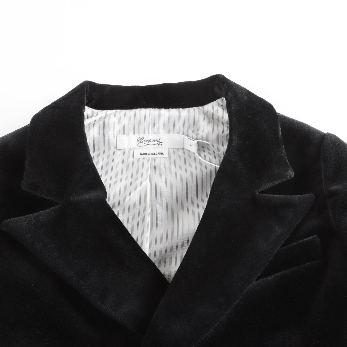 男童黑色棉夹克