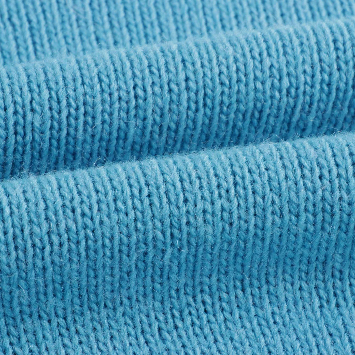 女童蓝色Logo毛衣