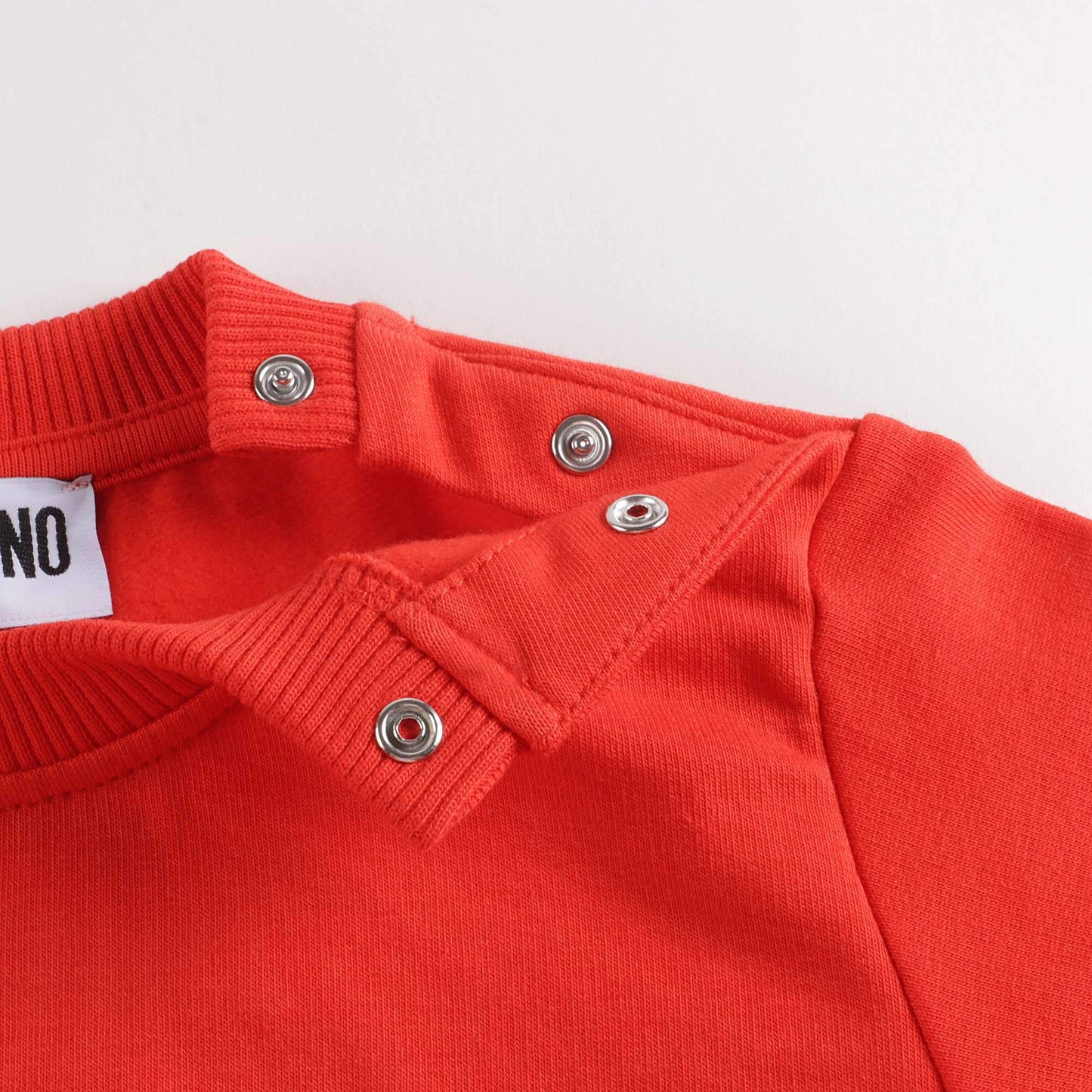 婴儿红色印花棉卫衣