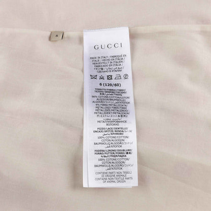 女童白色棉连衣裙