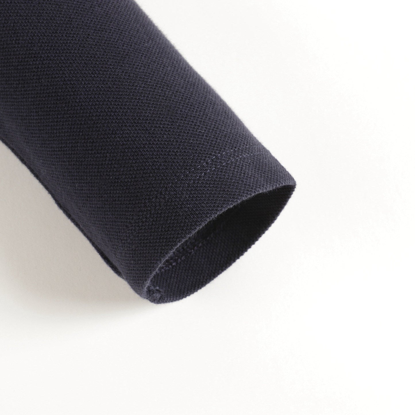 Boys Navy Cotton Poloshirt
