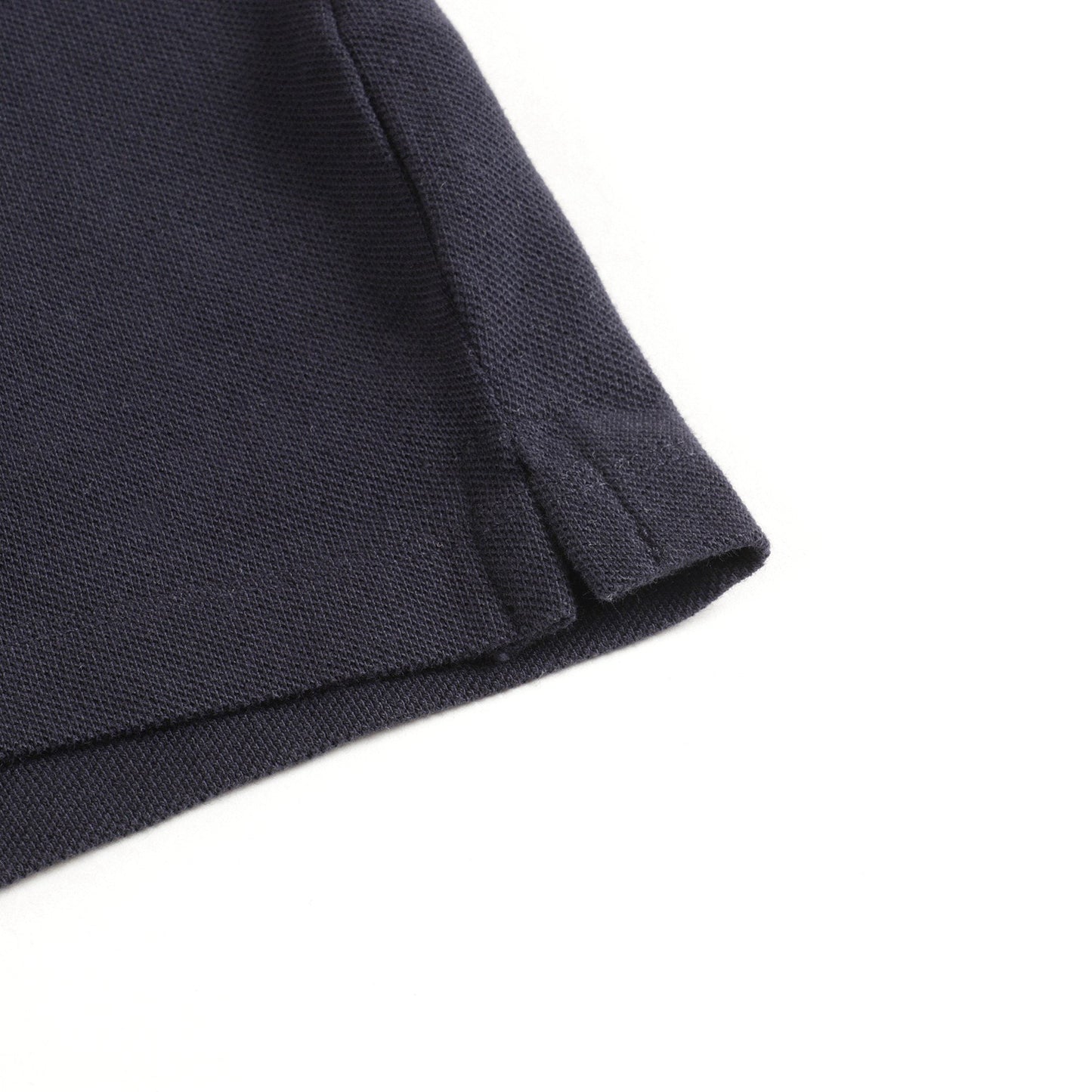 Boys Navy Cotton Poloshirt