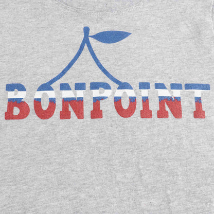 Girls Light Grey Cotton T-Shirt