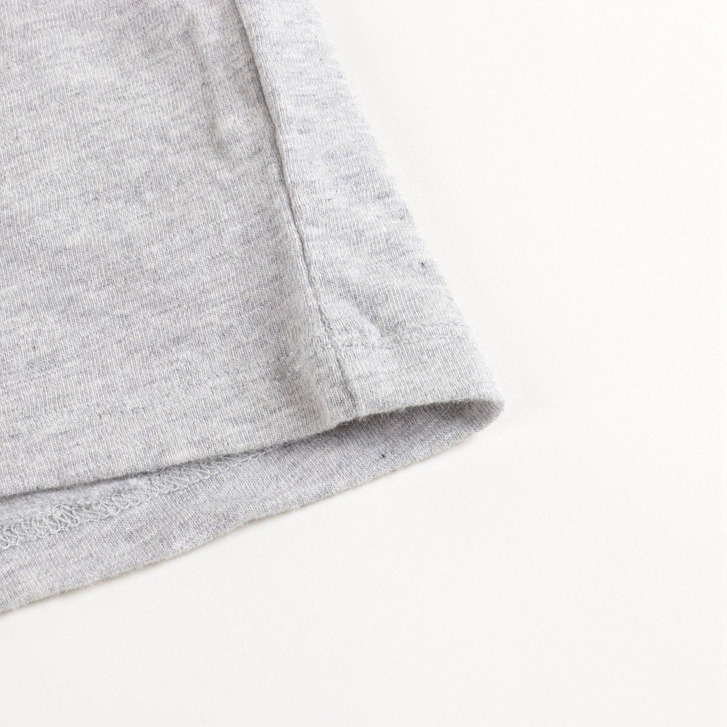 Girls Light Grey Cotton T-Shirt