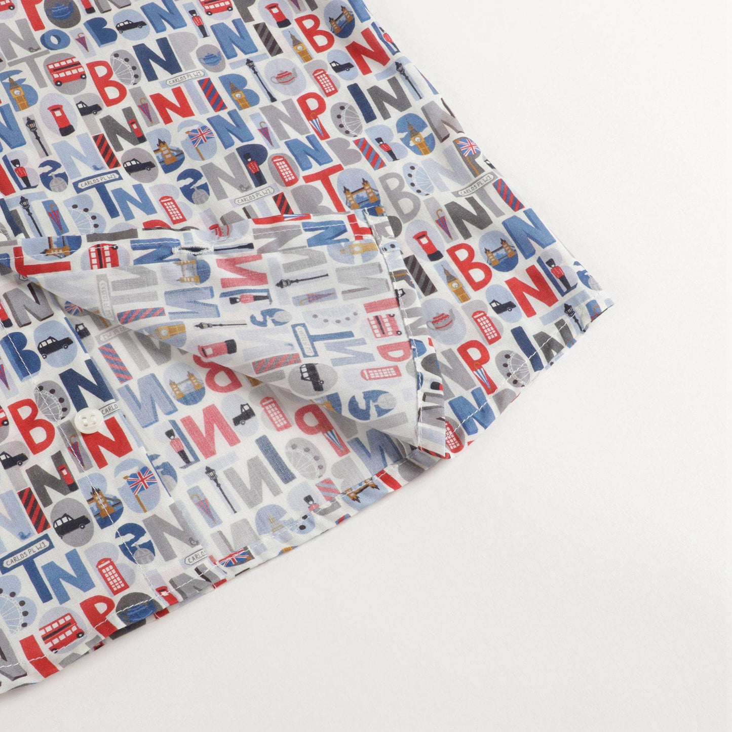 Boys Blue Plaid Cotton Shirt