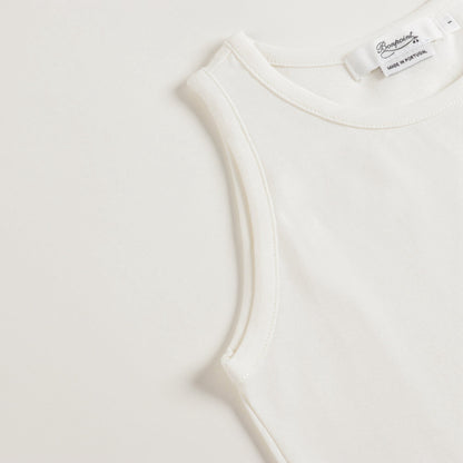 Boys Ecru Undershirt Set (3 Pieces)