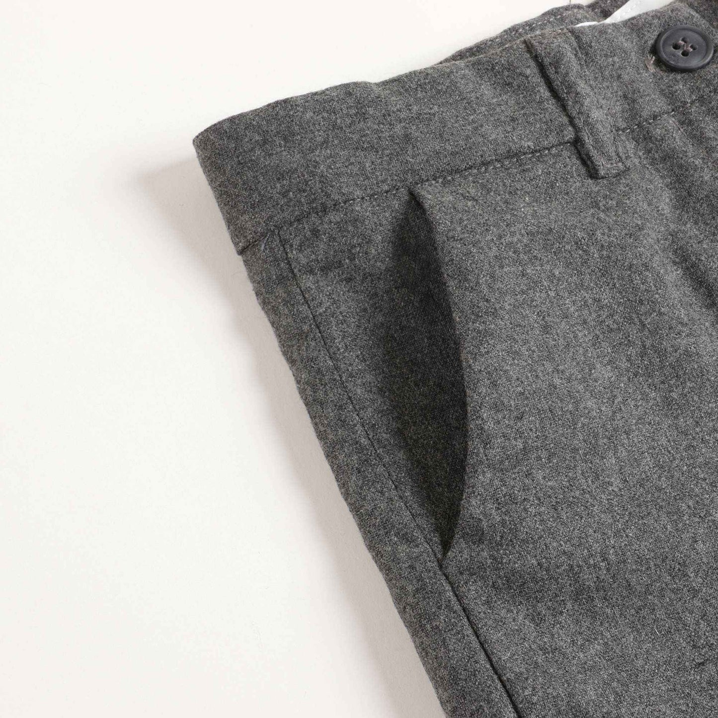 Girls Dark Grey Bermudas Shorts