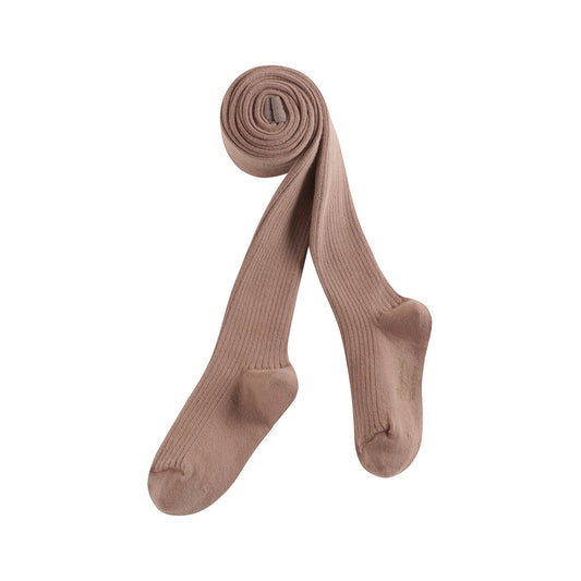 Girls Praline Brown Tights