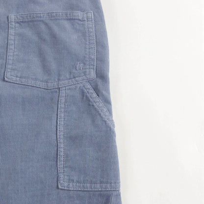 Baby Boys Dusky Blue Suspender Trousers