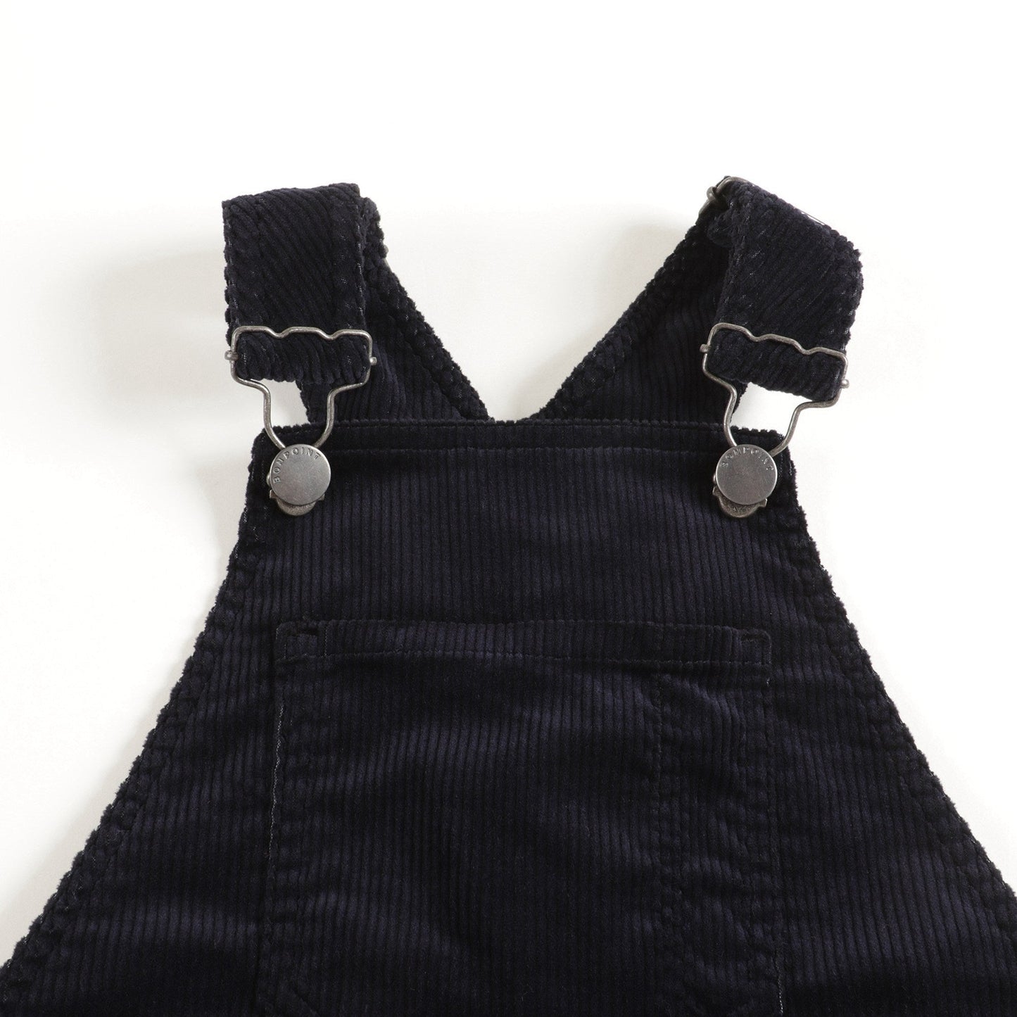 Boys Navy Suspender Trousers