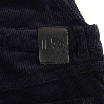 Boys Navy Suspender Trousers