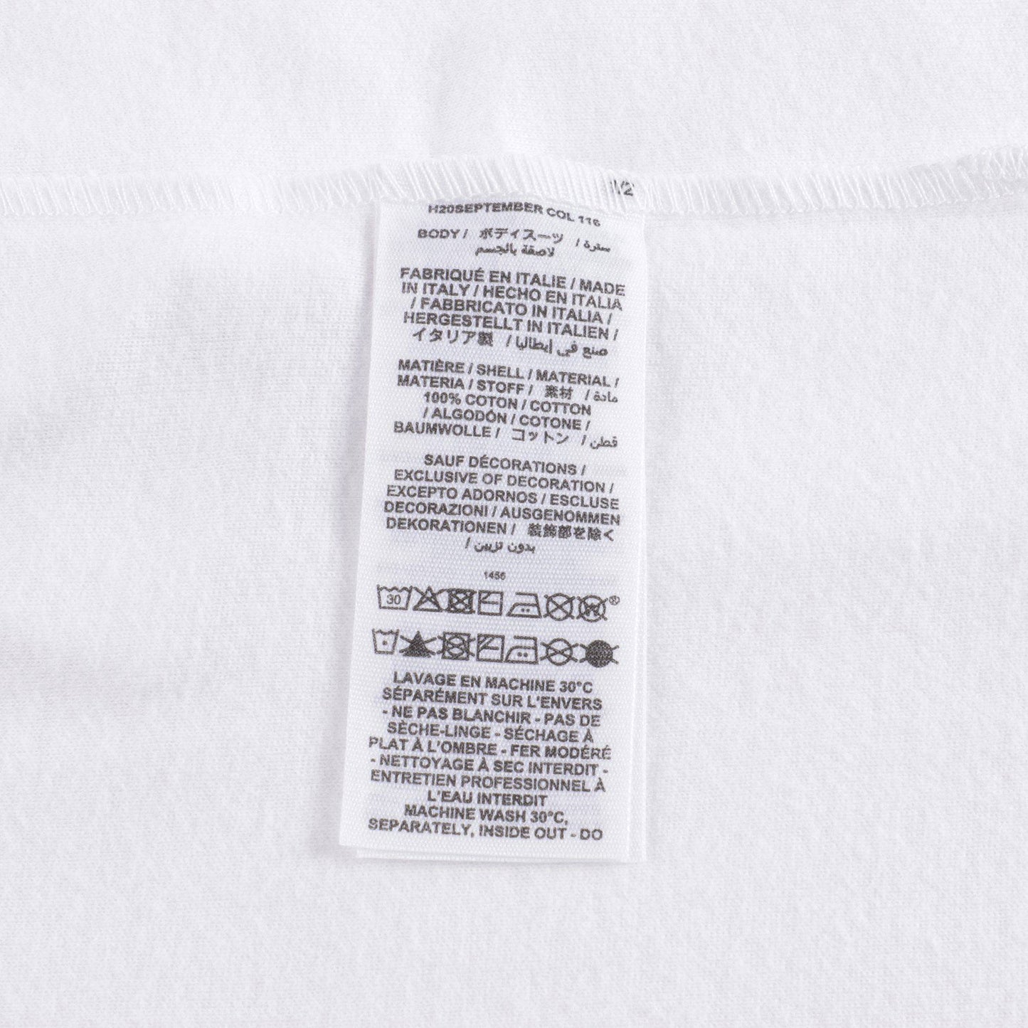 Baby Boys & Girls White Cotton Babysuit