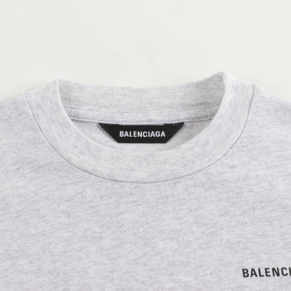 Boys & Girls Grey Cotton T-shirt