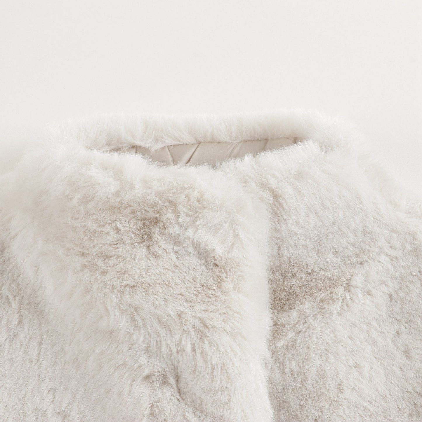 Girls Natrual Fur Vest