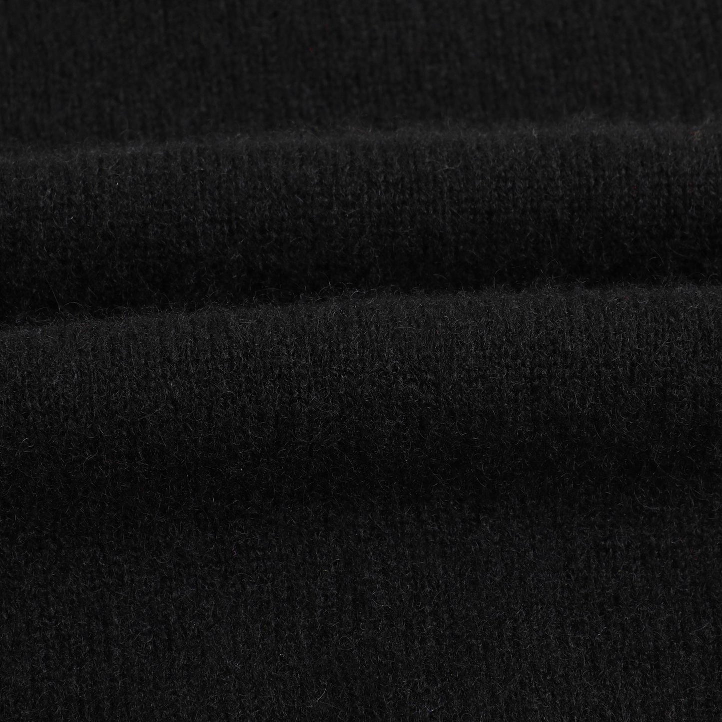 Girls Black Cashmere Sweatshirt