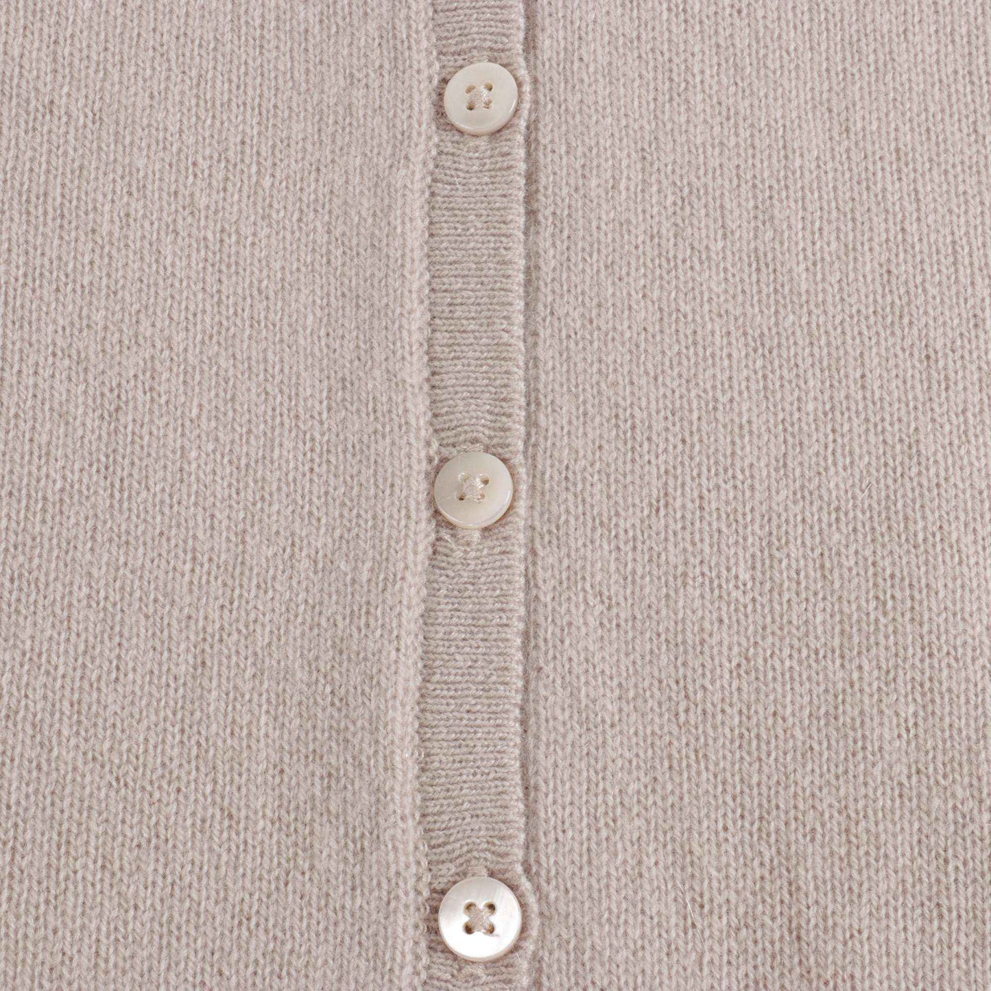 Girls Puce Grey Cashmere Cardigan
