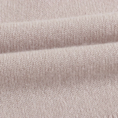 Girls Puce Grey Cashmere Cardigan