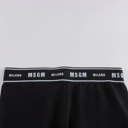 女童黑色棉背心套装