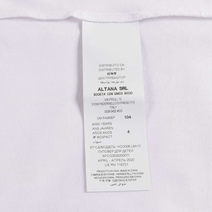 Boys & Girls White T-Shirt