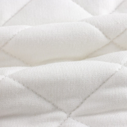 婴儿白色棉连体衣