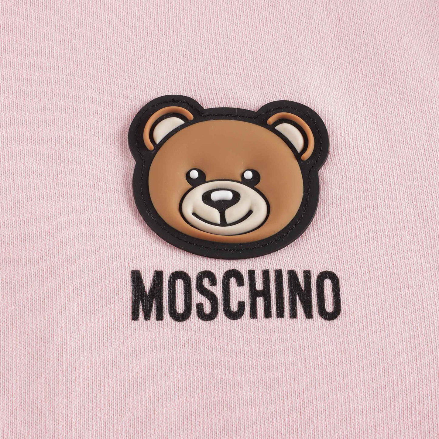 女童粉色Logo连帽拉链上衣