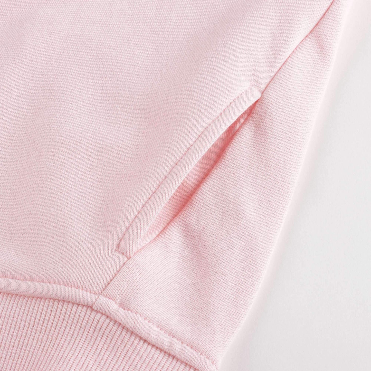 女童粉色Logo连帽拉链上衣